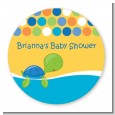 Sea Turtle Boy - Personalized Baby Shower Table Confetti thumbnail