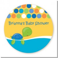Sea Turtle Boy - Personalized Baby Shower Table Confetti