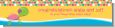 Sea Turtle Girl - Personalized Baby Shower Banners thumbnail