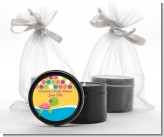 Sea Turtle Girl - Birthday Party Black Candle Tin Favors