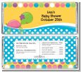 Sea Turtle Girl - Personalized Baby Shower Candy Bar Wrappers thumbnail