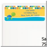 Sea Turtle Boy - Birthday Party Return Address Labels