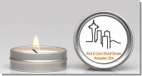 Seattle Skyline - Bridal Shower Candle Favors