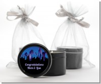 Sex in the City - Bridal Shower Black Candle Tin Favors