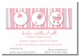 Shake, Rattle & Roll Pink - Baby Shower Petite Invitations thumbnail