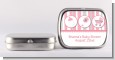 Shake, Rattle & Roll Pink - Personalized Baby Shower Mint Tins thumbnail