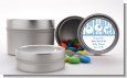 Shake, Rattle & Roll Blue - Custom Baby Shower Favor Tins thumbnail