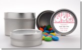 Shake, Rattle & Roll Pink - Custom Baby Shower Favor Tins