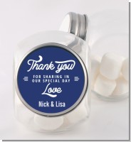 Sharing Our Day - Personalized Bridal Shower Candy Jar
