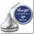 Sharing Our Day - Hershey Kiss Bridal Shower Sticker Labels thumbnail