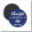 Sharing Our Day - Personalized Bridal Shower Magnet Favors thumbnail