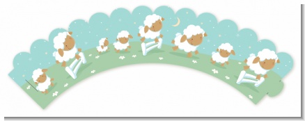 Sheep - Baby Shower Cupcake Wrappers