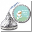 Sheep - Hershey Kiss Baby Shower Sticker Labels thumbnail