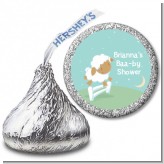 Sheep - Hershey Kiss Baby Shower Sticker Labels