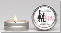 She Said Yes - Bridal Shower Candle Favors