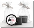 She Said Yes - Bridal Shower Black Candle Tin Favors thumbnail