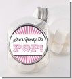 She's Ready To Pop - Personalized Baby Shower Candy Jar thumbnail