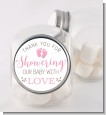 Showering Our Baby Girl - Personalized Baby Shower Candy Jar thumbnail
