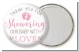 Showering Our Baby Girl - Personalized Baby Shower Pocket Mirror Favors thumbnail