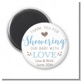 Showering With Love - Personalized Baby Shower Magnet Favors thumbnail