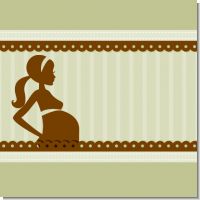 Mommy Silhouette Baby Shower Theme