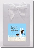 Silhouette Couple BBQ Boy - Baby Shower Goodie Bags