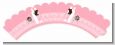 Silhouette Couple BBQ Girl - Baby Shower Cupcake Wrappers thumbnail