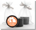 Silhouette Couple - Bridal Shower Black Candle Tin Favors thumbnail