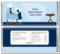 Sip and See It's a Boy - Personalized Baby Shower Candy Bar Wrappers