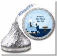 Sip and See It's a Boy - Hershey Kiss Baby Shower Sticker Labels thumbnail