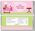 Sip and See It's a Girl - Personalized Baby Shower Candy Bar Wrappers thumbnail