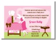 Sip and See It's a Girl - Baby Shower Petite Invitations thumbnail