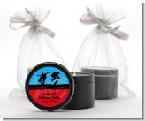 Skateboard - Birthday Party Black Candle Tin Favors