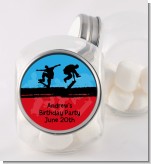 Skateboard - Personalized Birthday Party Candy Jar