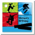 Skateboard - Personalized Birthday Party Card Stock Favor Tags thumbnail
