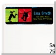 Skateboard - Birthday Party Return Address Labels thumbnail