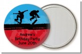 Skateboard - Personalized Birthday Party Pocket Mirror Favors