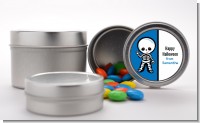 Skeleton - Custom Halloween Favor Tins