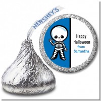 Skeleton - Hershey Kiss Halloween Sticker Labels