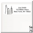 Chicago - Bridal Shower Return Address Labels thumbnail