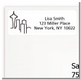 Seattle Skyline - Bridal Shower Return Address Labels thumbnail