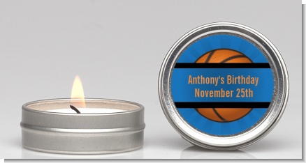 Slam Dunk - Birthday Party Candle Favors