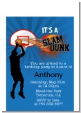 Slam Dunk - Birthday Party Petite Invitations