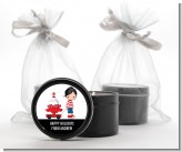 Sleigh Ride Boy - Christmas Black Candle Tin Favors