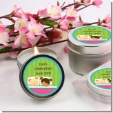 Slumber Party with Friends - Birthday Party Candle Favors