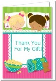 Slumber Party with Friends - Birthday Party Thank You Cards
