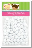 Slumber Party with Friends - Custom Birthday Party Treat Bag Topper