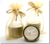 Smore Love - Bridal Shower Gold Tin Candle Favors
