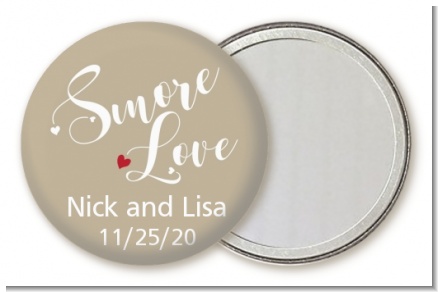 Smore Love - Personalized Bridal Shower Pocket Mirror Favors