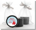 Snow Boots - Christmas Black Candle Tin Favors thumbnail